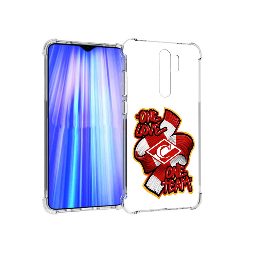 

Чехол MyPads Tocco для Xiaomi Redmi Note 8 Pro ФК спарак 1 любовь (PT135544.276.184), Прозрачный, Tocco