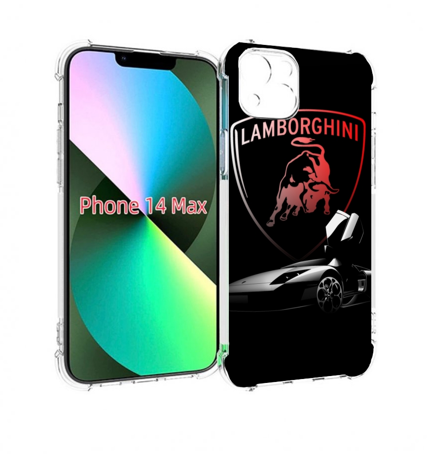 

Чехол MyPads -black мужской для iPhone 14 Plus (6.7), Прозрачный, Tocco