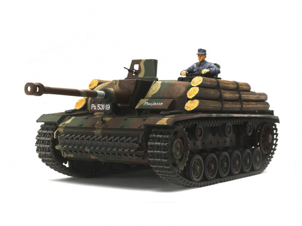 фото Сборная модель tamiya 1/35 sturmeschütz iii ausf.g “finnish army” 35310