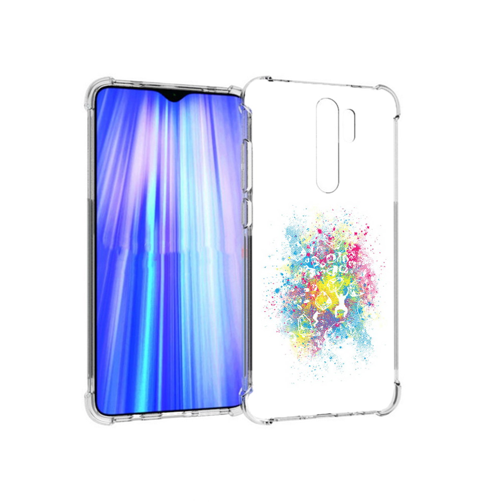 

Чехол MyPads Tocco для Xiaomi Redmi Note 8 Pro акварель абстракция (PT135544.276.214), Прозрачный, Tocco
