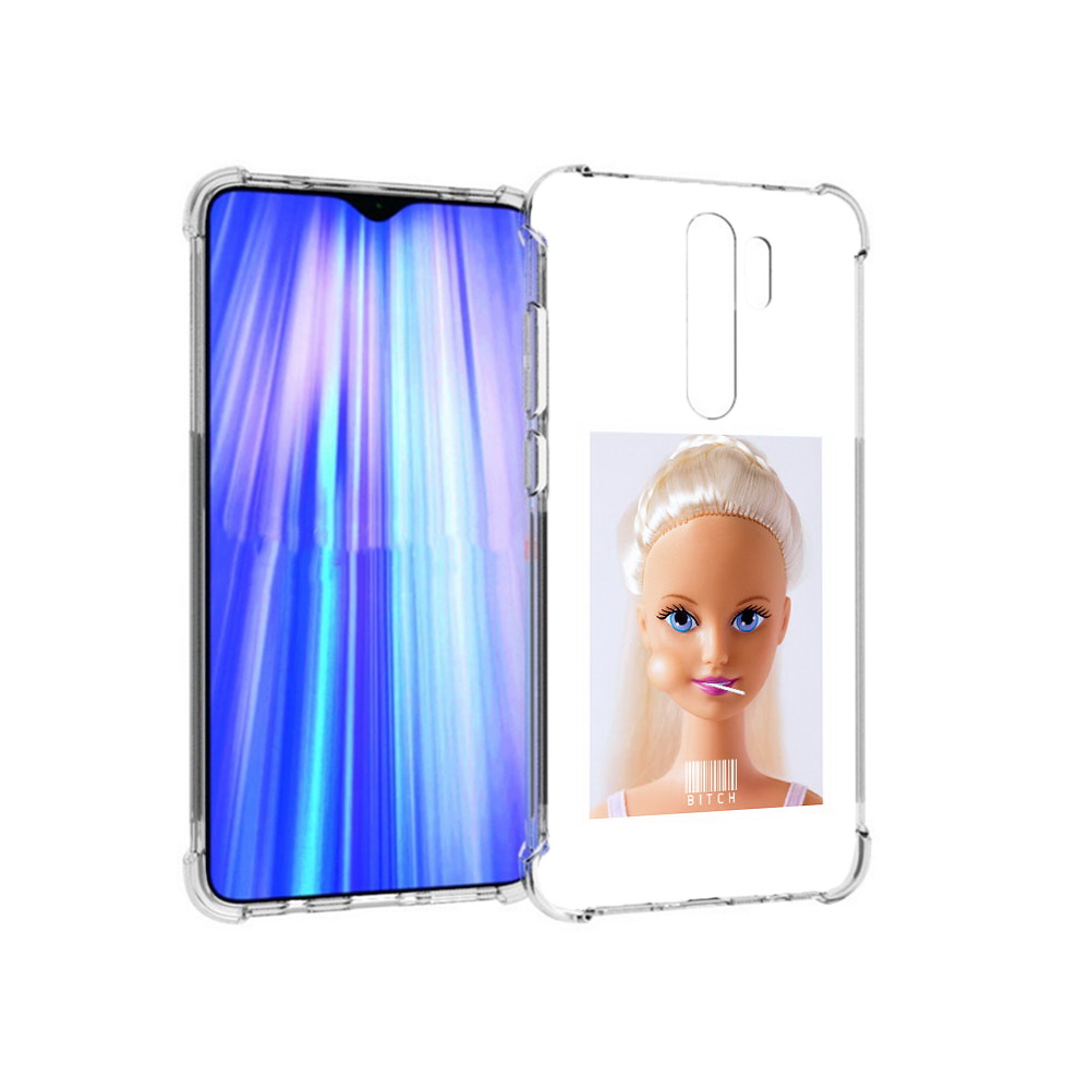 

Чехол MyPads Tocco для Xiaomi Redmi Note 8 Pro барби (PT135544.276.226), Прозрачный, Tocco