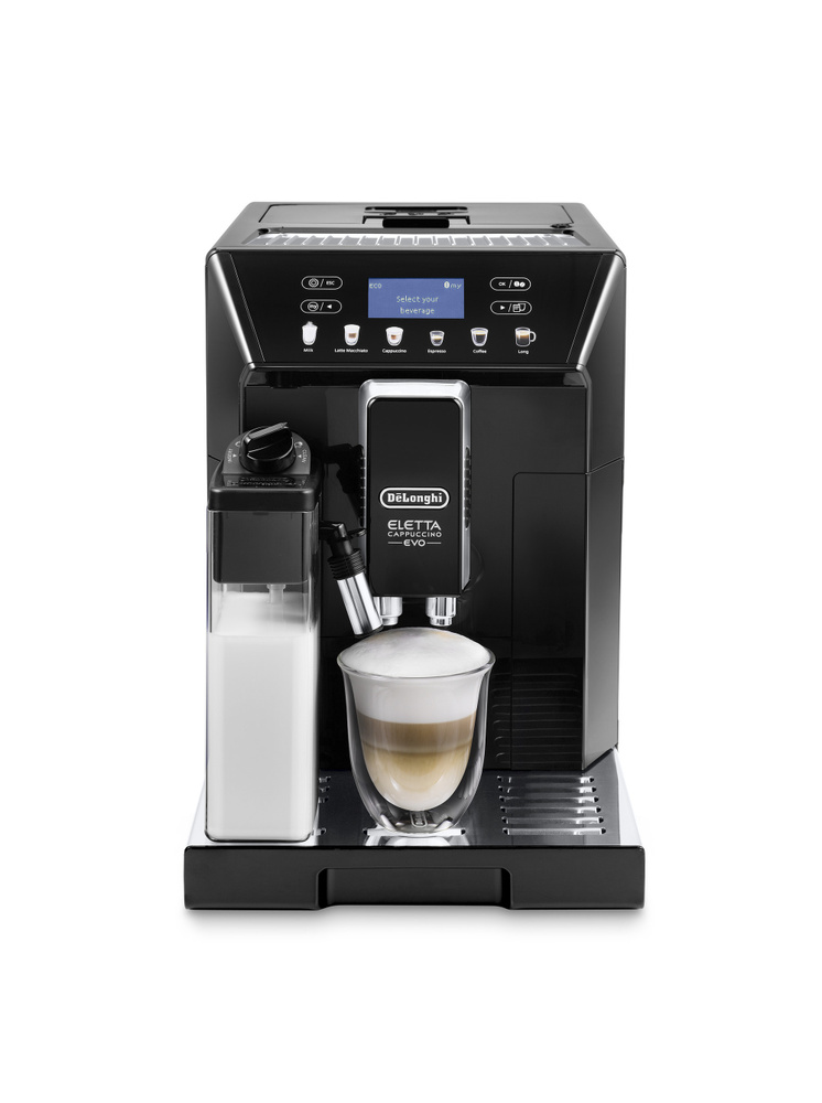 

Автоматическая кофемашина DeLonghi Eletta Cappuccino Evo ECAM46.860.B, черный