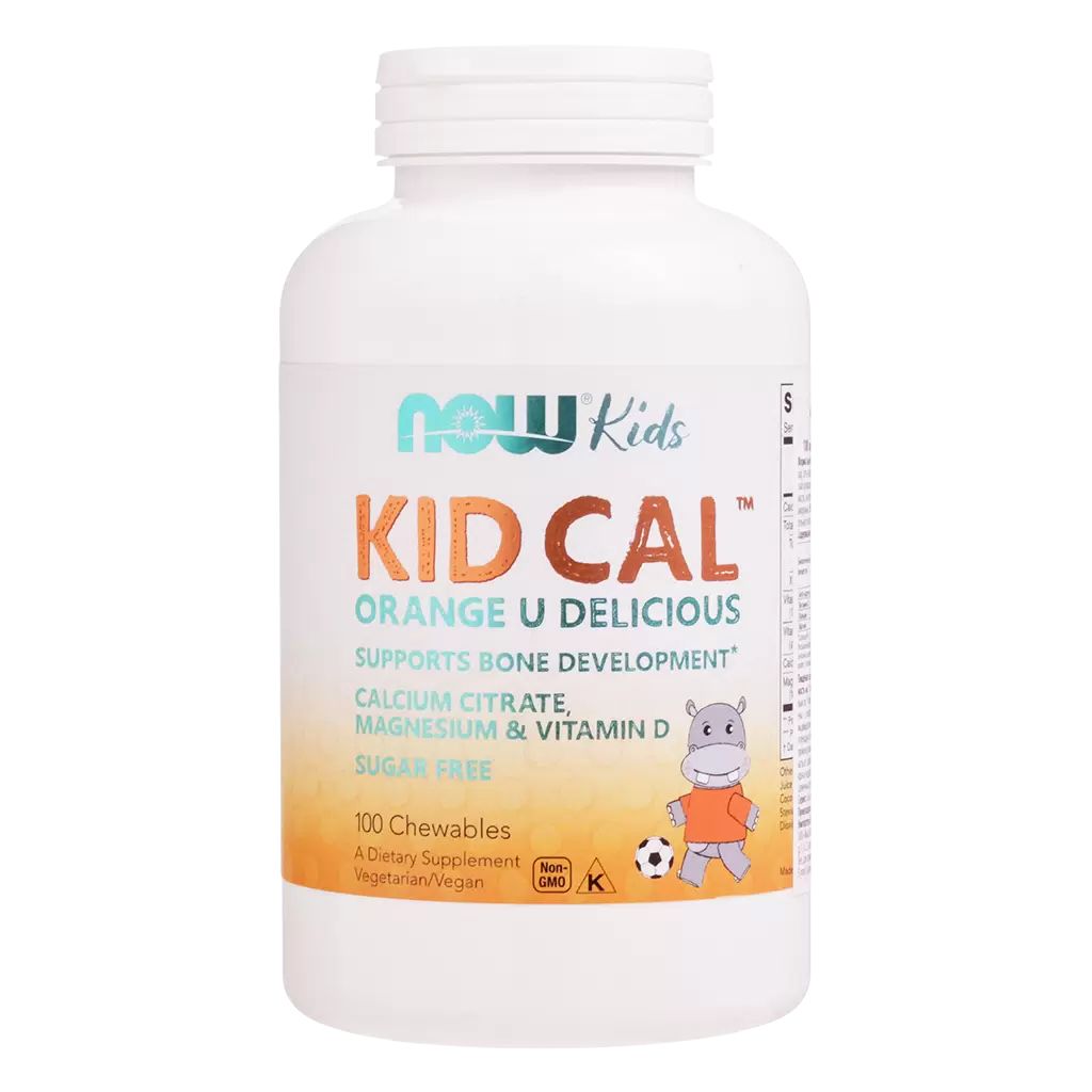 Витаминный комплекс NOW Kid Calcium апельсин таблетки 100 шт.