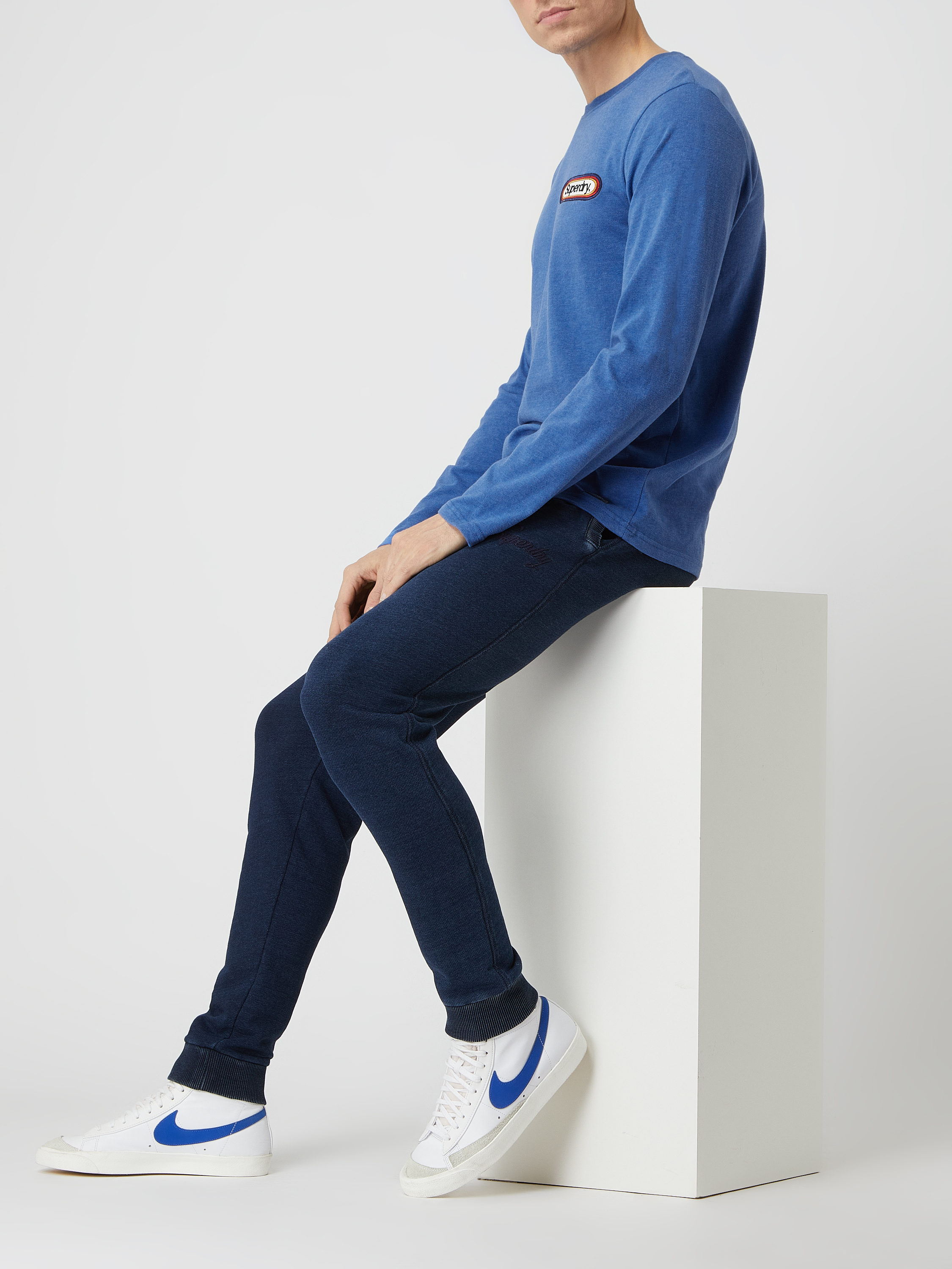 

Лонгслив мужской Superdry 1565756 синий L доставка из-за рубежа, 1565756