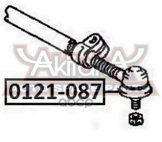 

Наконечник Рулевой Правый ASVA арт. 0121-087