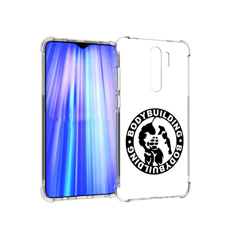 

Чехол MyPads Tocco для Xiaomi Redmi Note 8 Pro бодибилдинг (PT135544.276.240), Прозрачный, Tocco