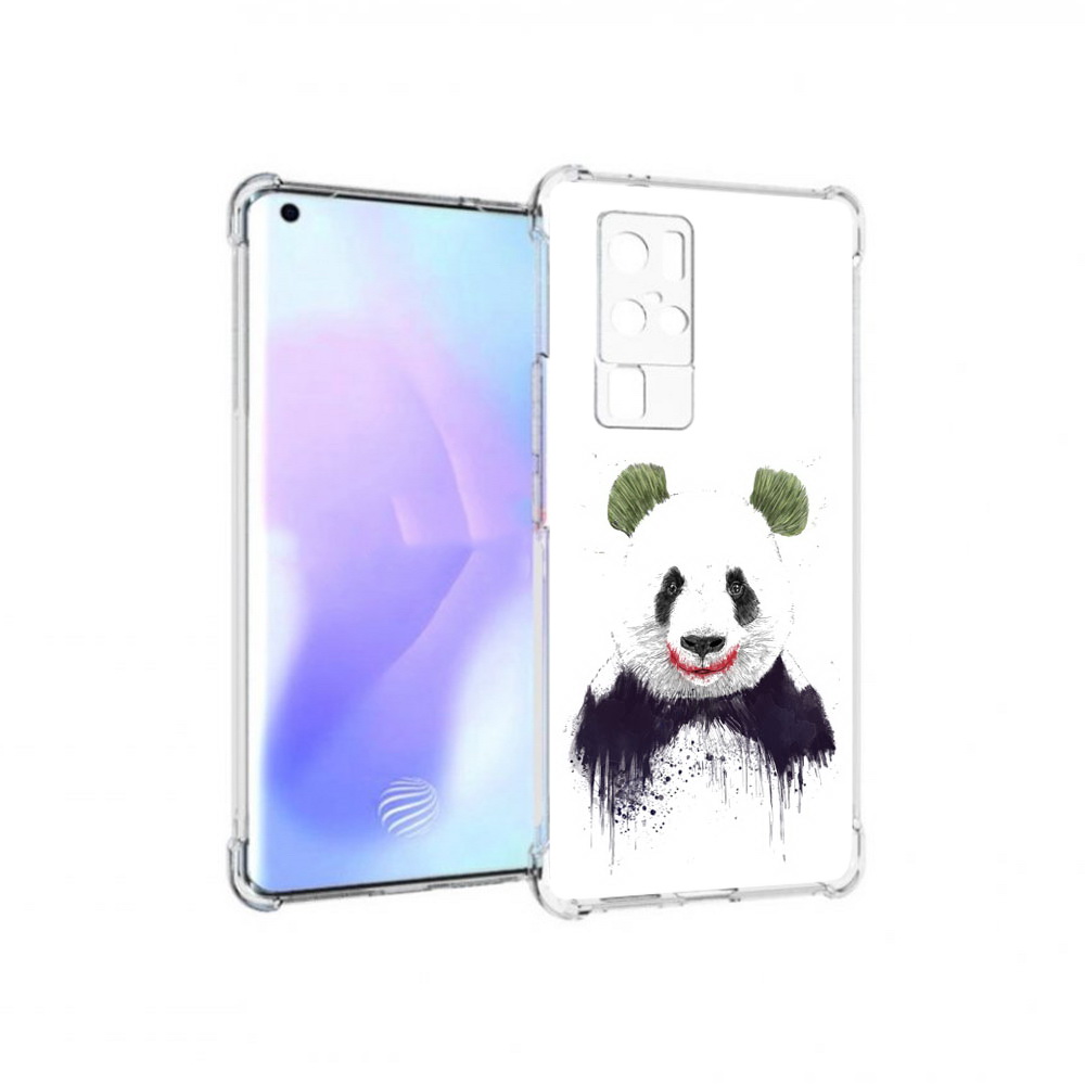 

Чехол MyPads Tocco для Vivo X50 Pro панда джокер (PT226970.404.533), Прозрачный, Tocco