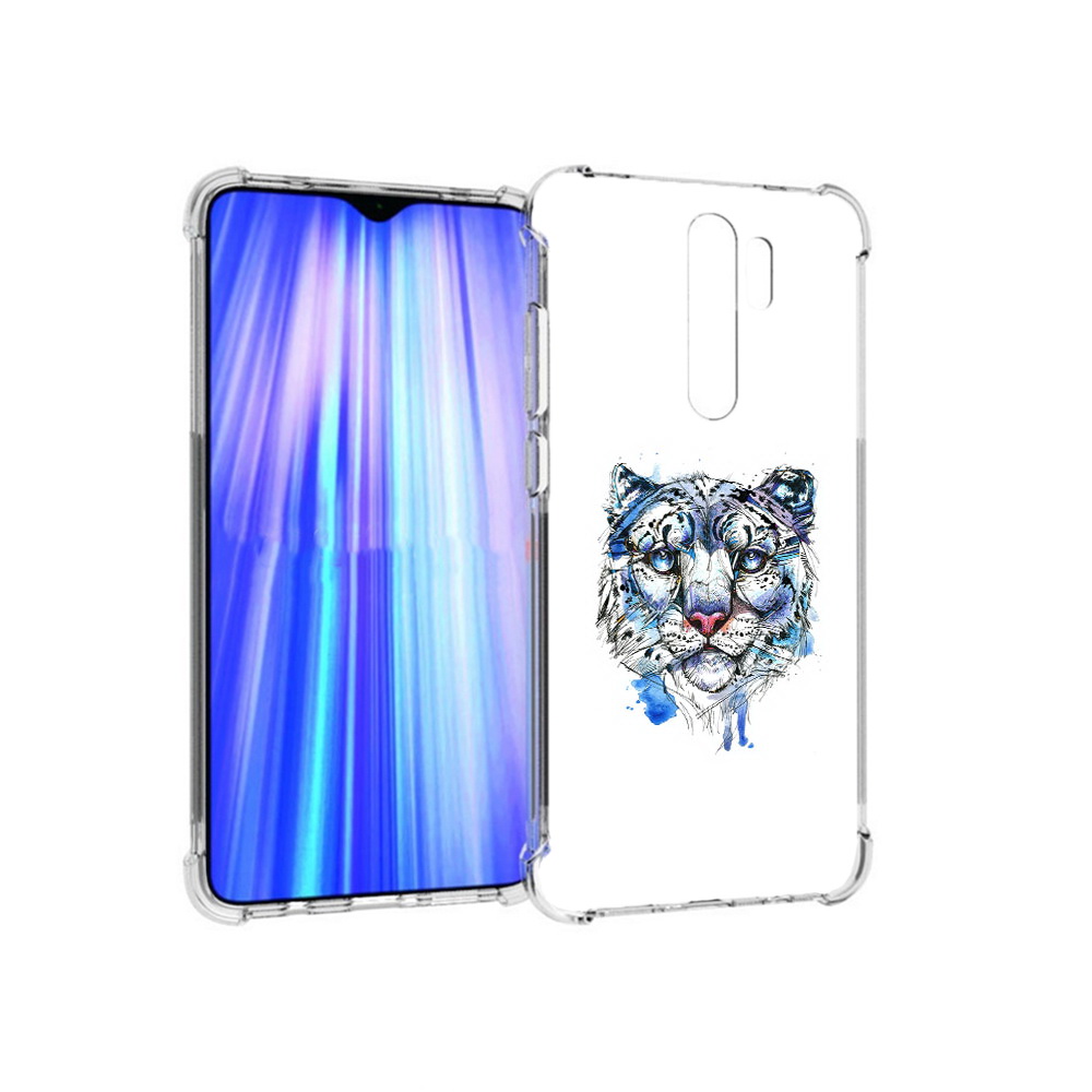 

Чехол MyPads Tocco для Xiaomi Redmi Note 8 Pro водяной тигр (PT135544.276.263), Прозрачный, Tocco