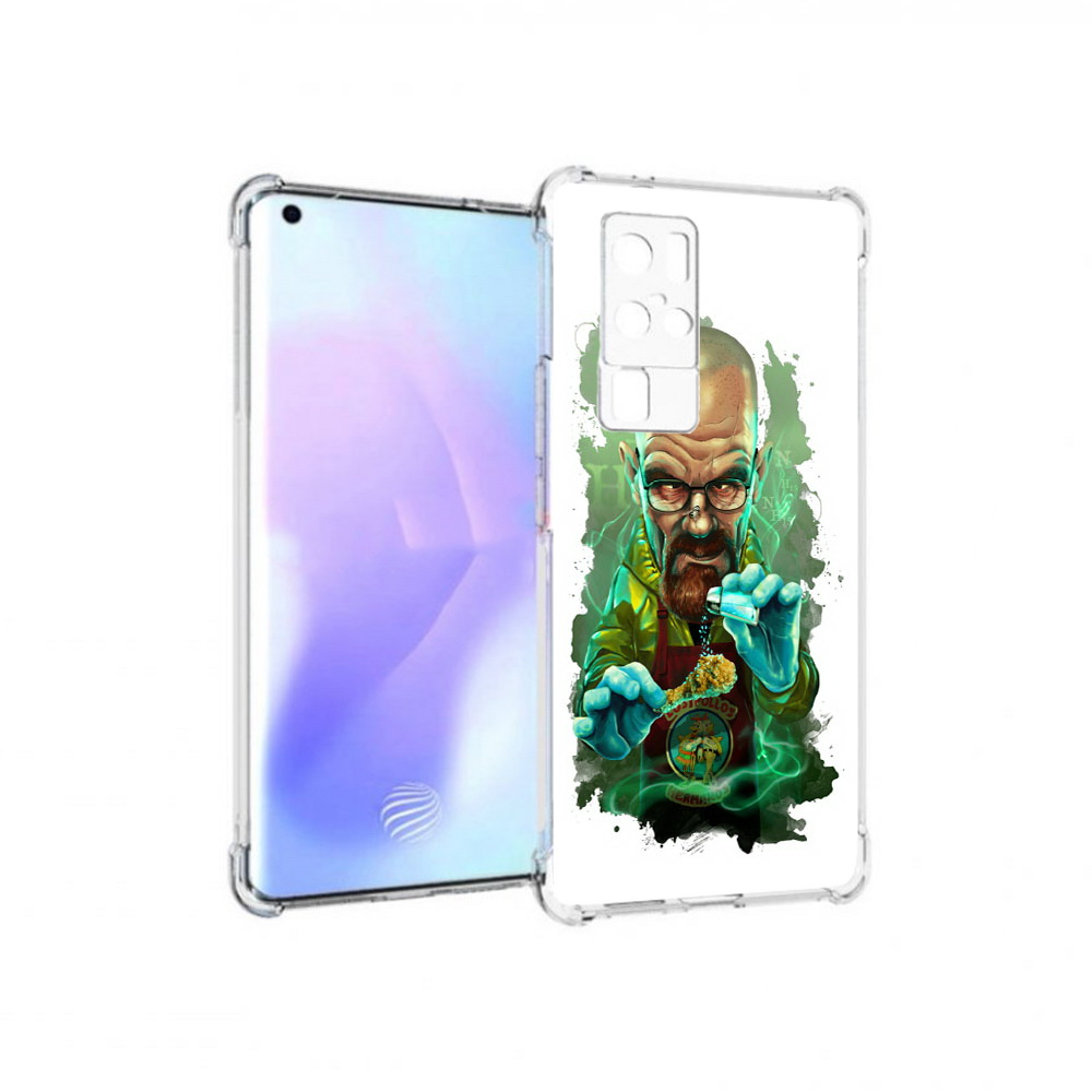 

Чехол MyPads Tocco для Vivo X50 Pro повар (PT226970.404.546), Прозрачный, Tocco