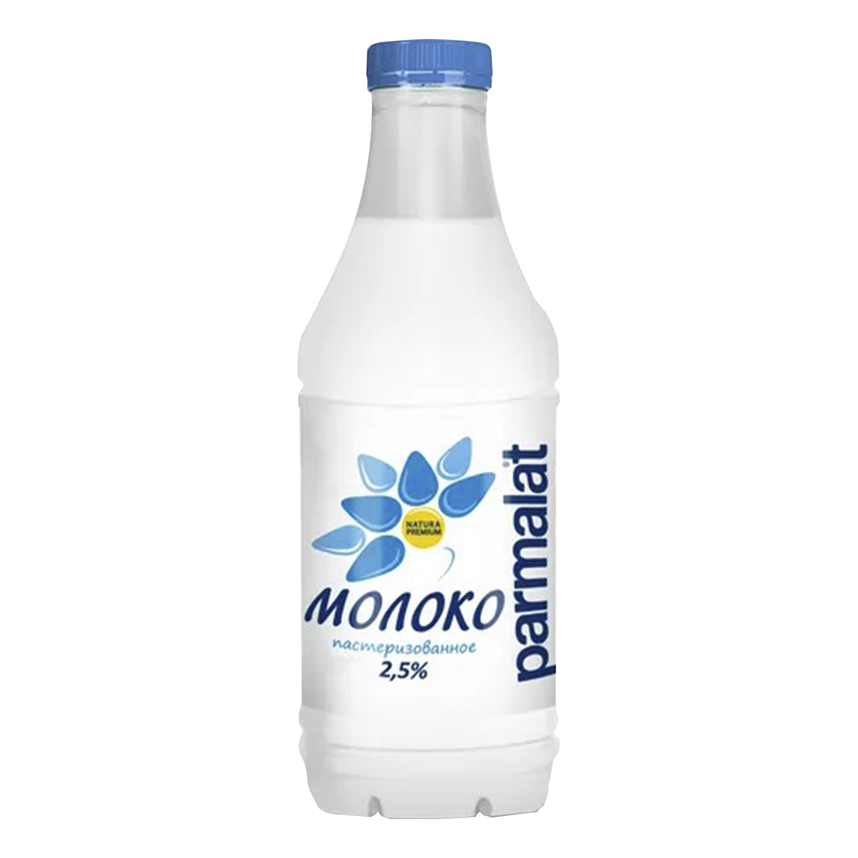

Молоко 2,5% пастеризованное 930 мл Parmalat бзмж