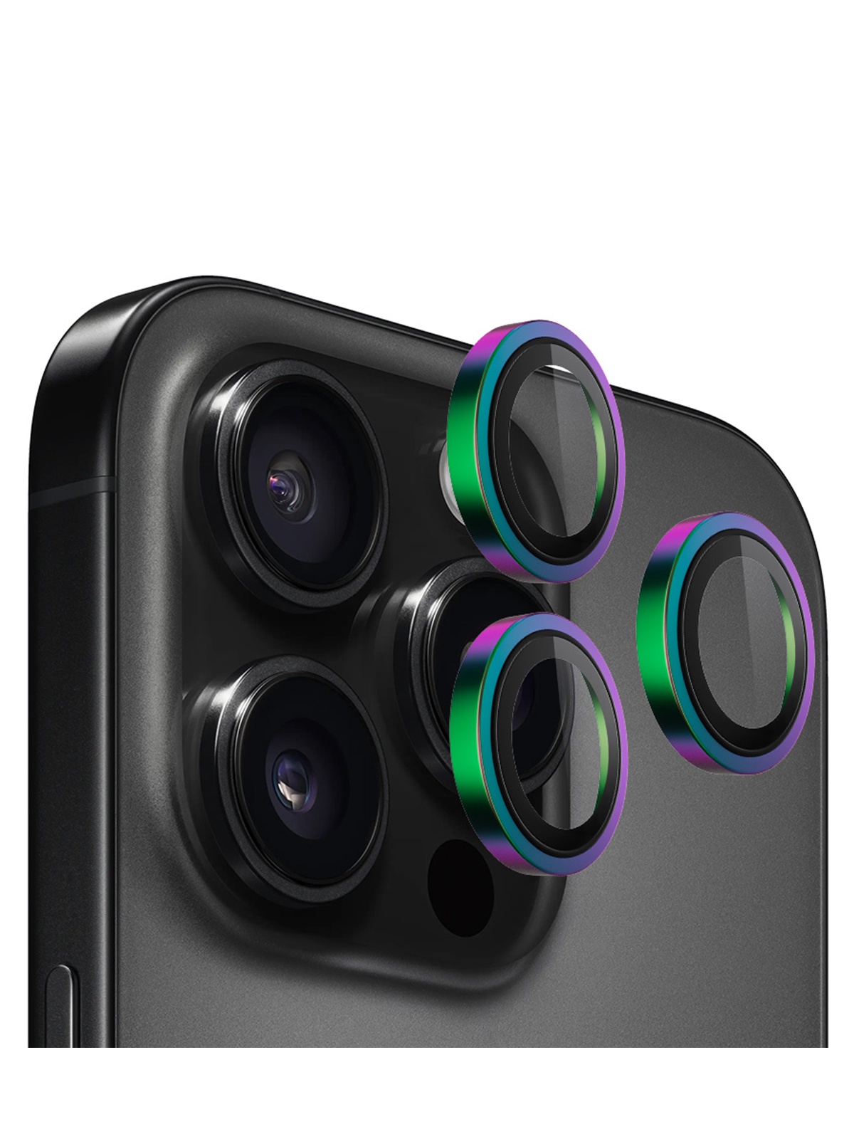 Защитное стекло BlueO для камеры iPhone 16 Pro/16 Pro Max Camera lens 3 шт. мультиколор 600021824675