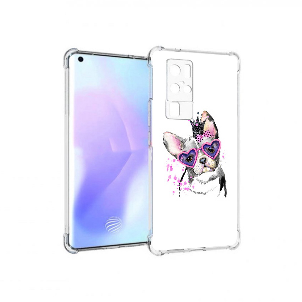 Чехол MyPads Tocco для Vivo X50 Pro принцесса (PT226970.404.558)