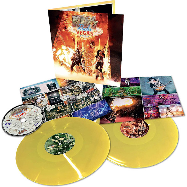 Kiss / Rocks Vegas (Limited Edition)(Coloured Vinyl)(2LP+DVD)