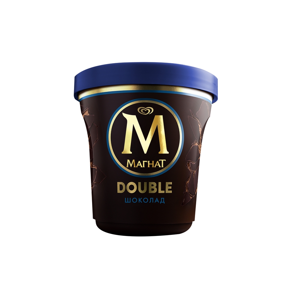 Мороженое Магнат Double Шоколад сливочное бзмж 310 г
