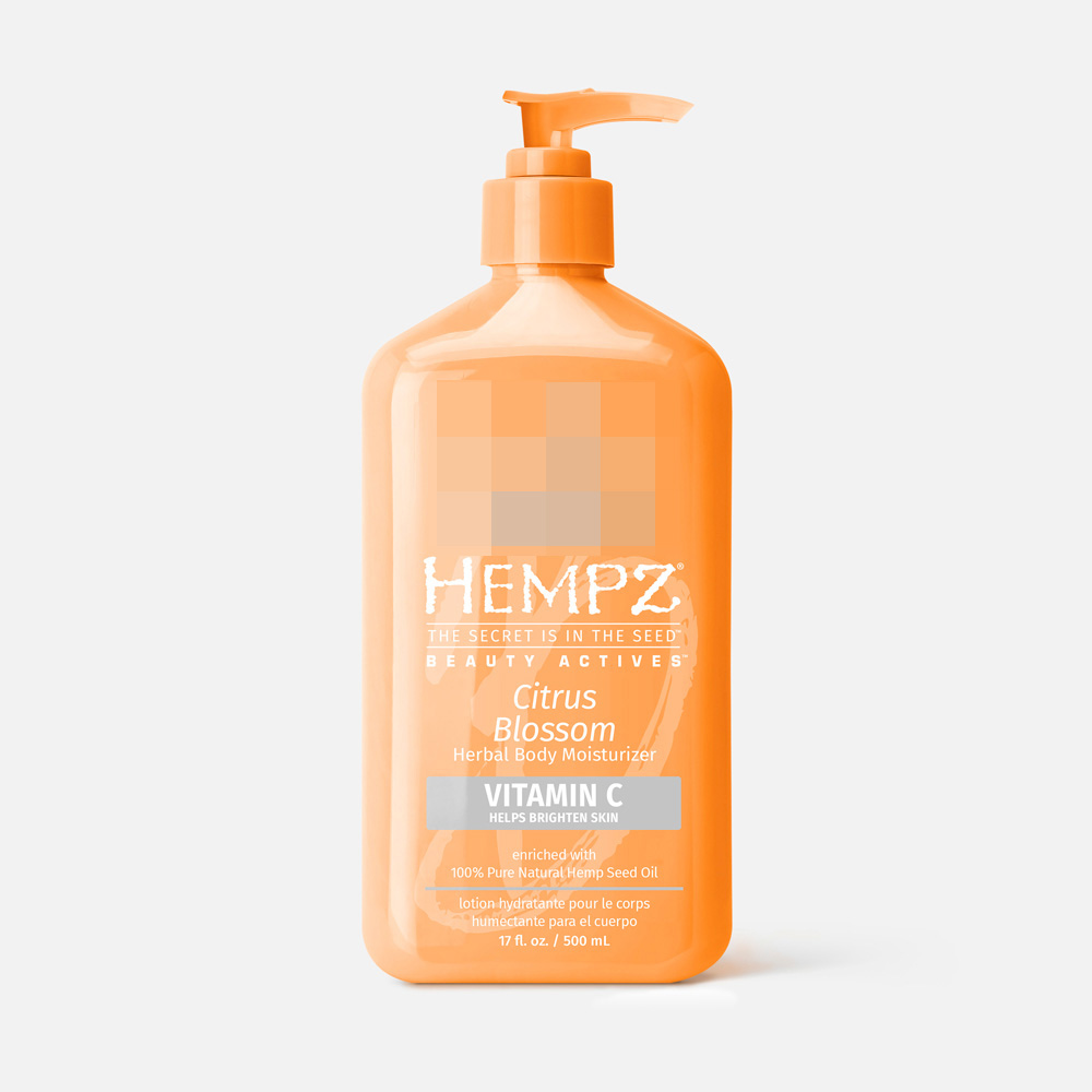 Молочко для тела HEMPZ Citrus Blossom цветок лимона с витамином С 500 мл 5538₽