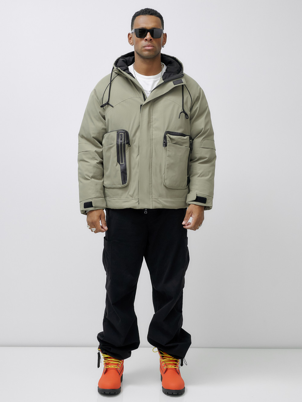 

Зимняя куртка мужская MTFORCE 25313_1 серая 3XL, Серый, 25313_1