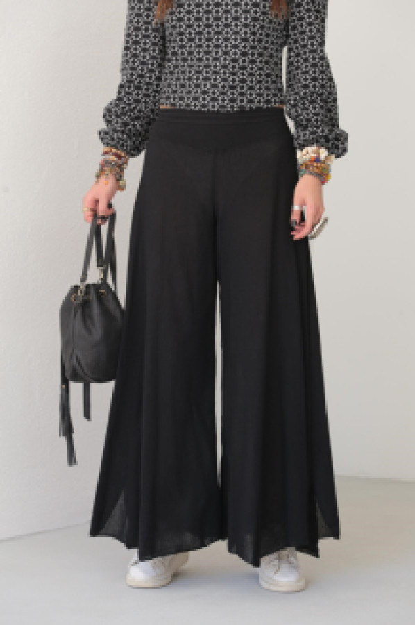 

Брюки женские Saman Butik 5476 черные L (доставка из-за рубежа), Черный, 5476