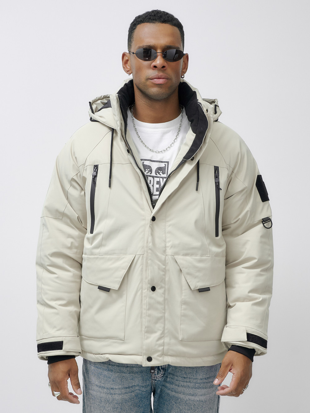 

Куртка мужская MTFORCE 25321 бежевая 3XL, Бежевый, 25321
