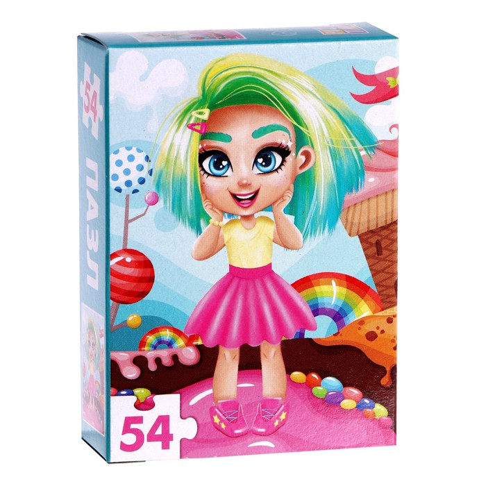 

Пазл Puzzle Time Для девочек №2, 54 элемента 7548956, 7548956-1