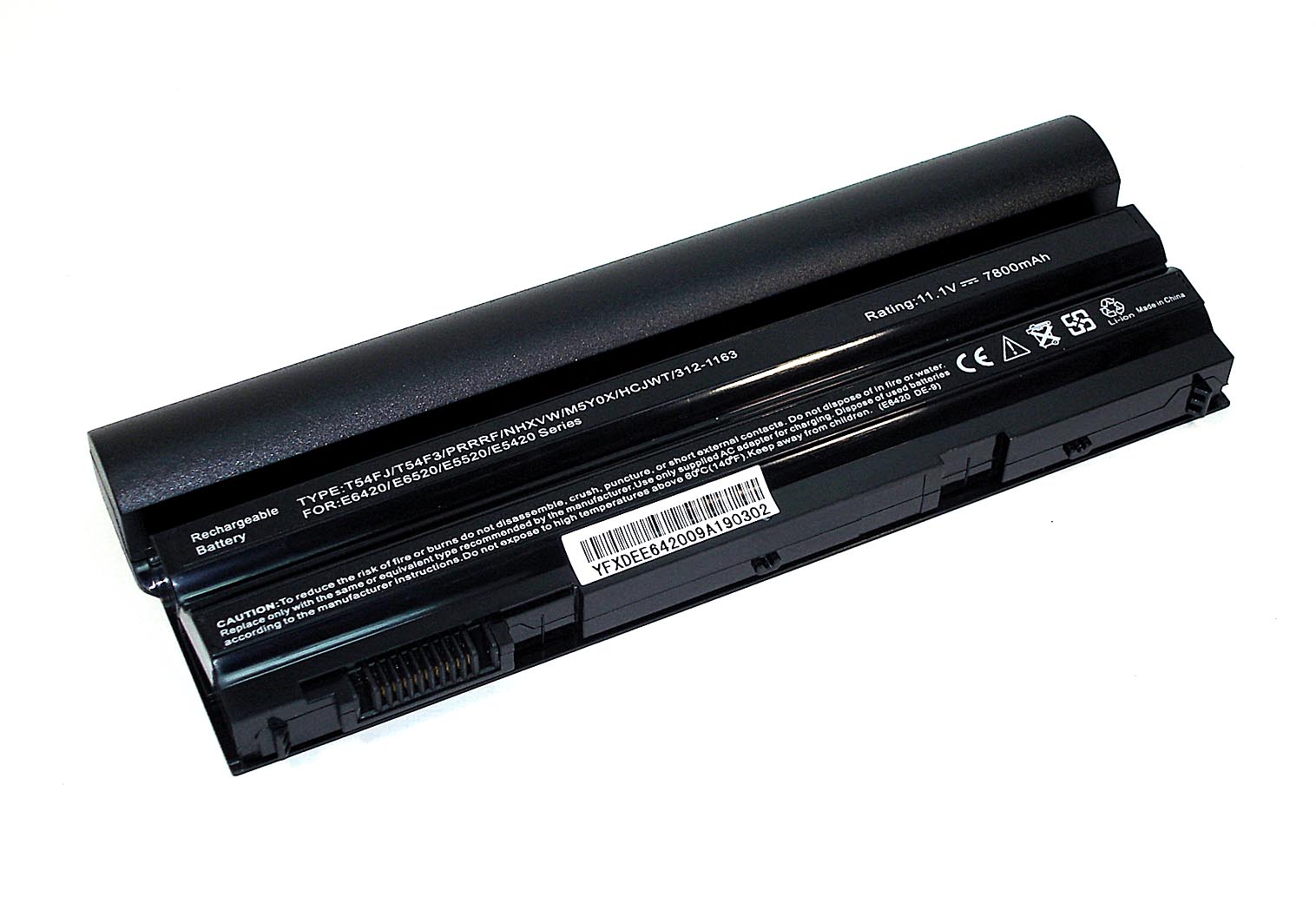 

Аккумулятор для ноутбука OEM Dell Latitude E6420 7800mAh T54FJ 4NW9, T54FJ