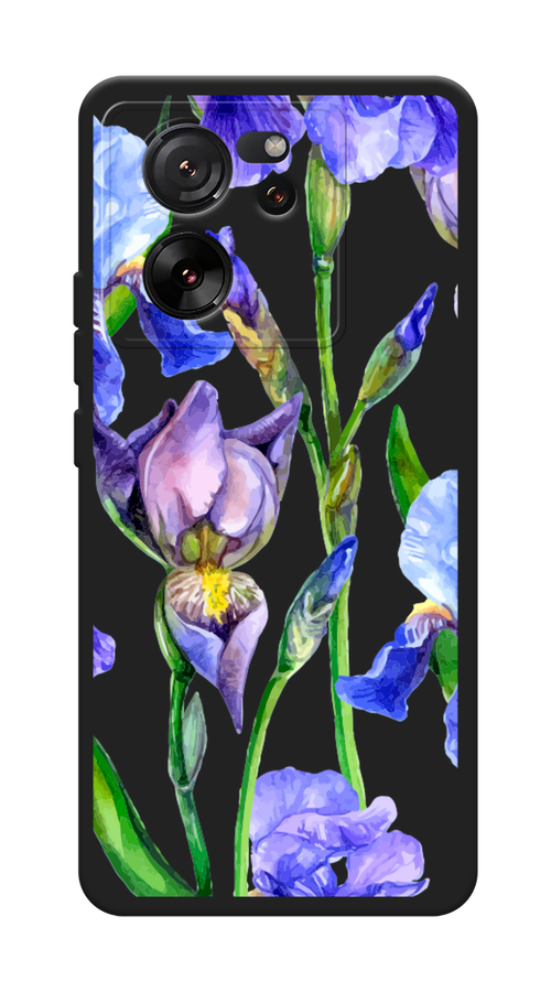 

Чехол Awog на Xiaomi 13T/13T Pro "Синие ирисы", Фиолетовый;голубой;зеленый, 319852-1