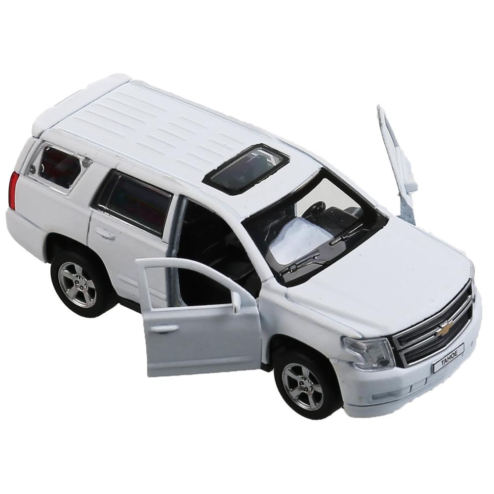 

Модель машины Технопарк Chevrolet Tahoe, инерционная ТАНОЕ-12FIL-WН, Белый