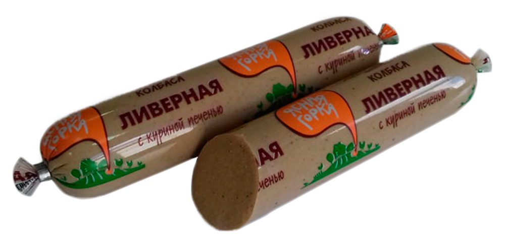 

Колбаса Ясная горка ливерная с куриной печенью 250 г