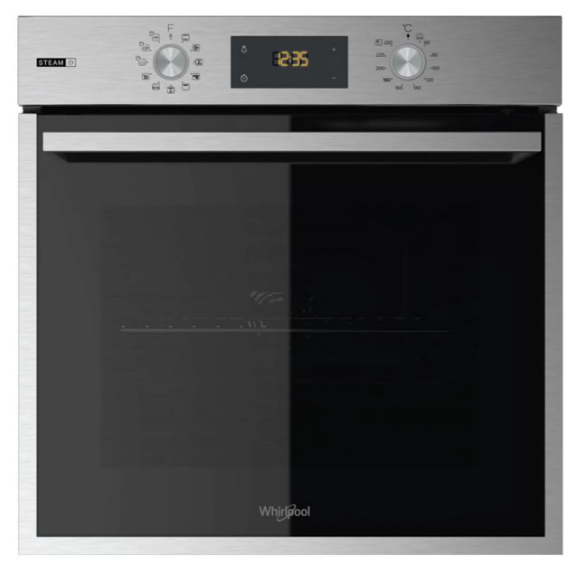 фото Встраиваемый электрический духовой шкаф whirlpool oas kp8v1 ix silver