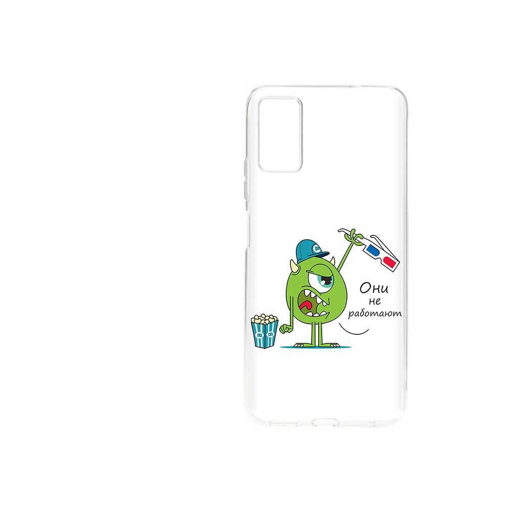 

Чехол MyPads Tocco для ZTE Blade A71 (2021) Очки не работают (PT226945.474.129), Прозрачный, Tocco