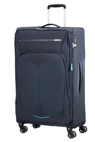 фото Чемодан унисекс american tourister 78g-41005 темно-синий, 46.5х30.5х79 см