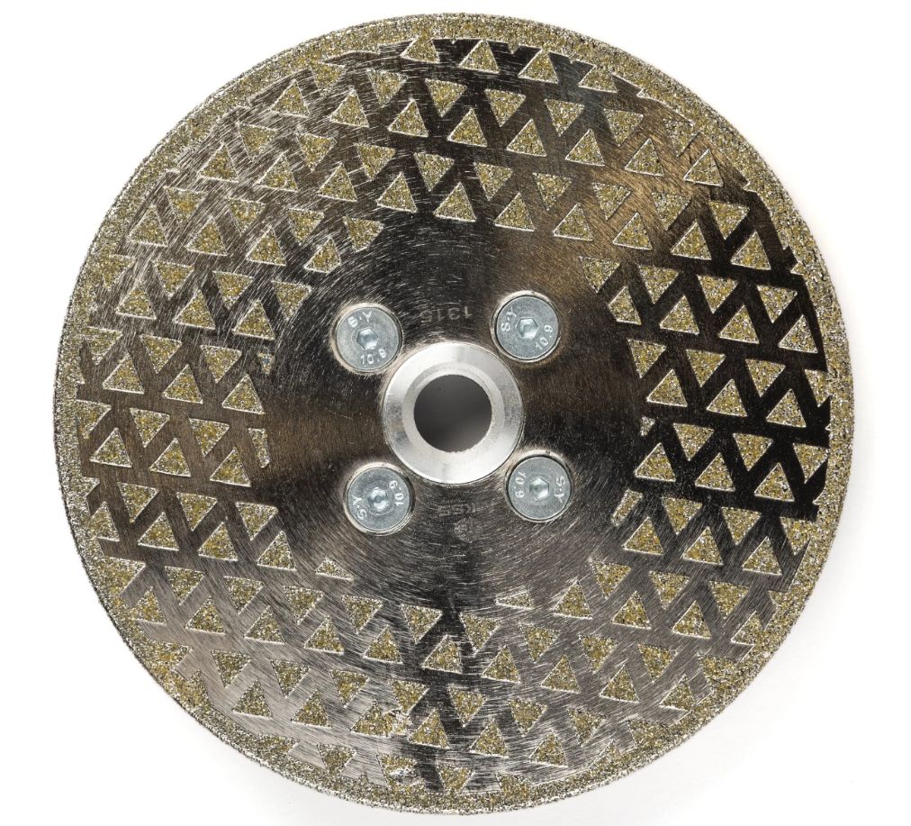 Диск алмазный с фланцем 125 мм диск алмазный гальванический mk1415 125 мм с фланцем м14 mkss