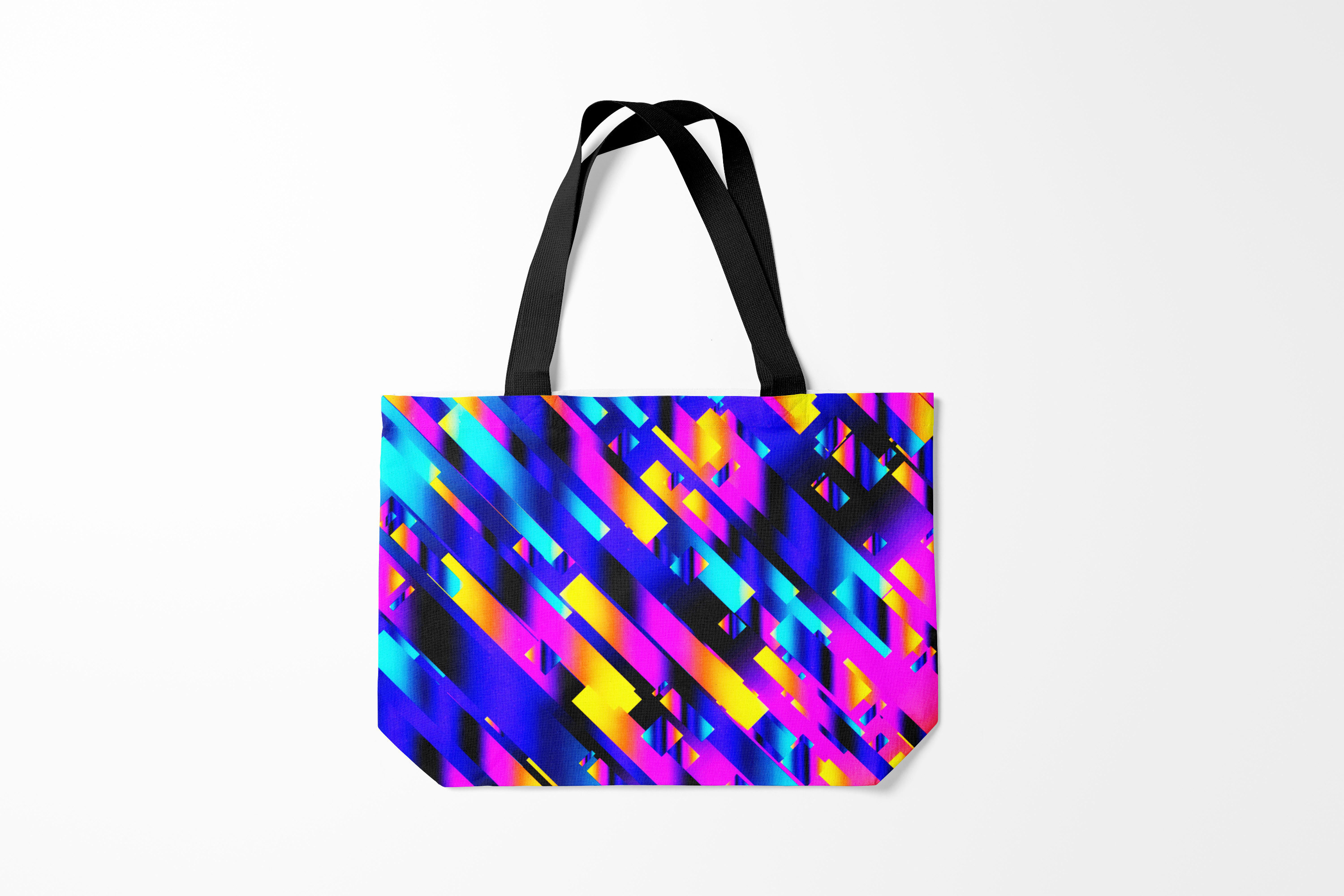 

Сумка шoппер унисекс Burnettie Разные Rectangle, синий, Разные Rectangle