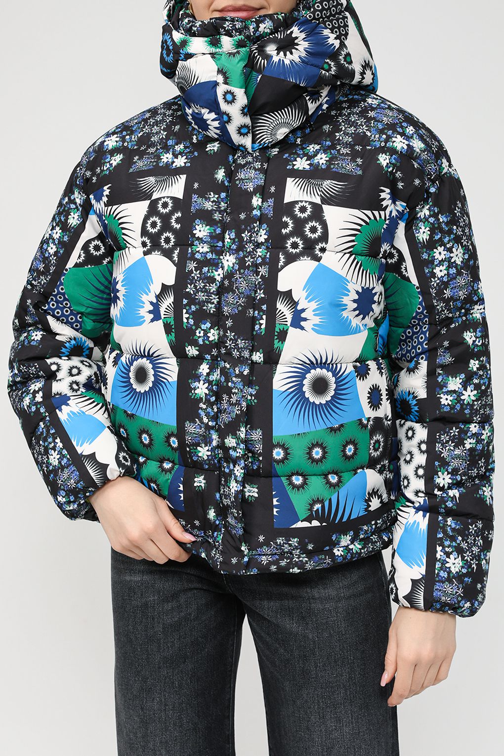 

Куртка женская Desigual 23WWEW93 разноцветная XL, Разноцветный, 23WWEW93