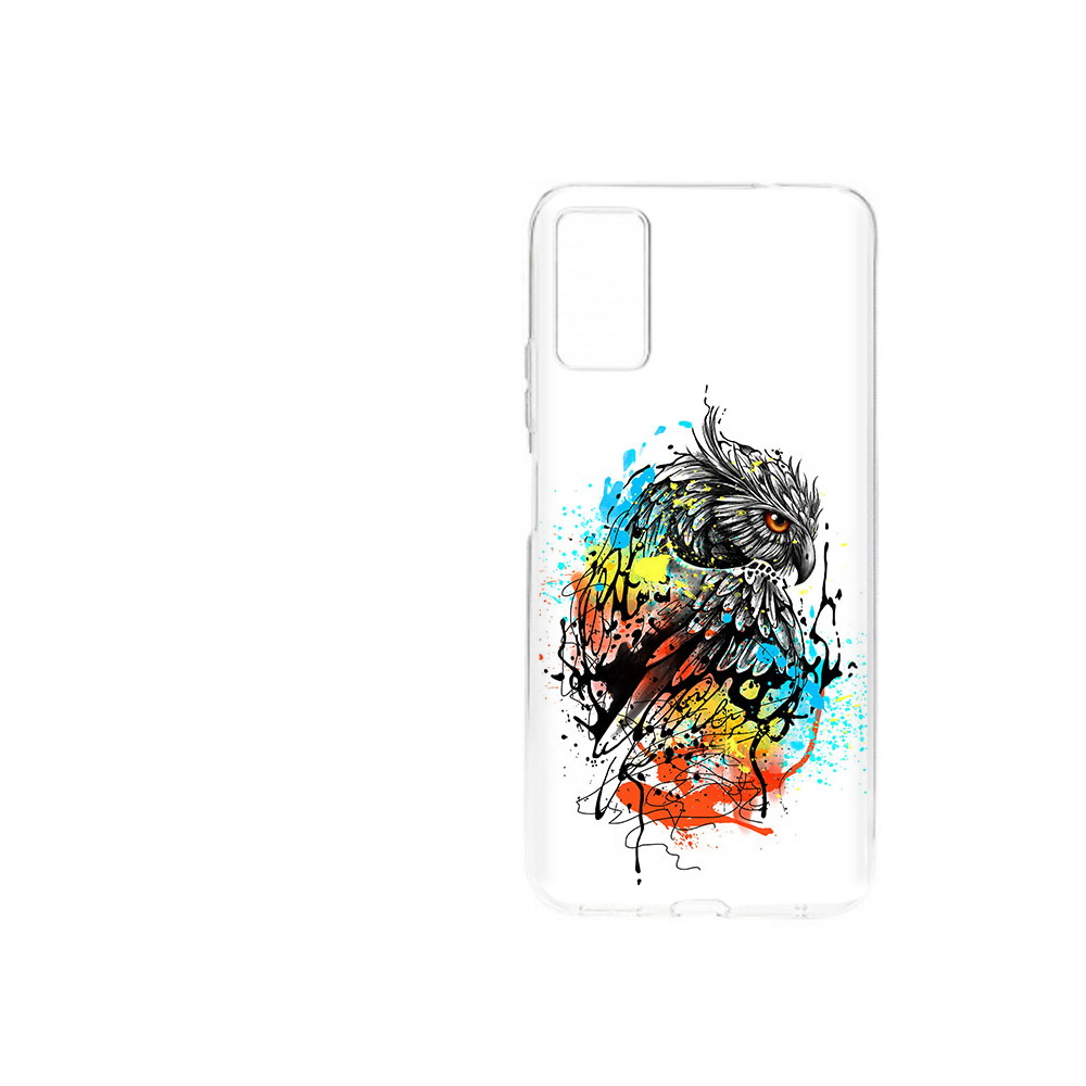 Чехол MyPads Tocco для ZTE Blade A71 (2021) Творческая сова (PT226945.474.170)