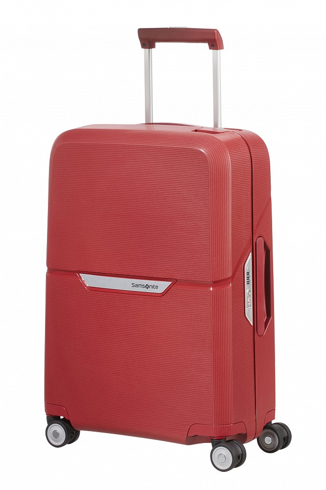 фото Чемодан унисекс samsonite ck6-00001 красный; 40х20х55 см