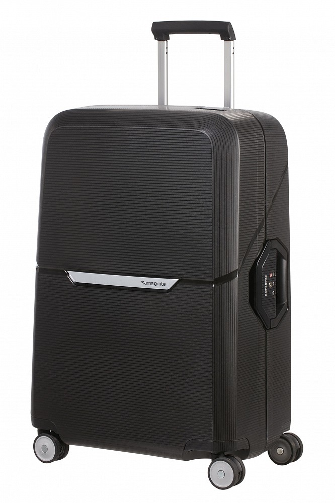 фото Чемодан унисекс samsonite ck6-09002 черный/black, 30х48х69 см