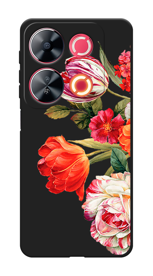 

Чехол Awog на Itel P65 "Весенний букет", Красный;розовый;зеленый, 3202352-1