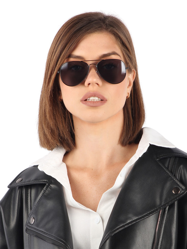Солнцезащитные очки женские Pretty Mania DT003 черные