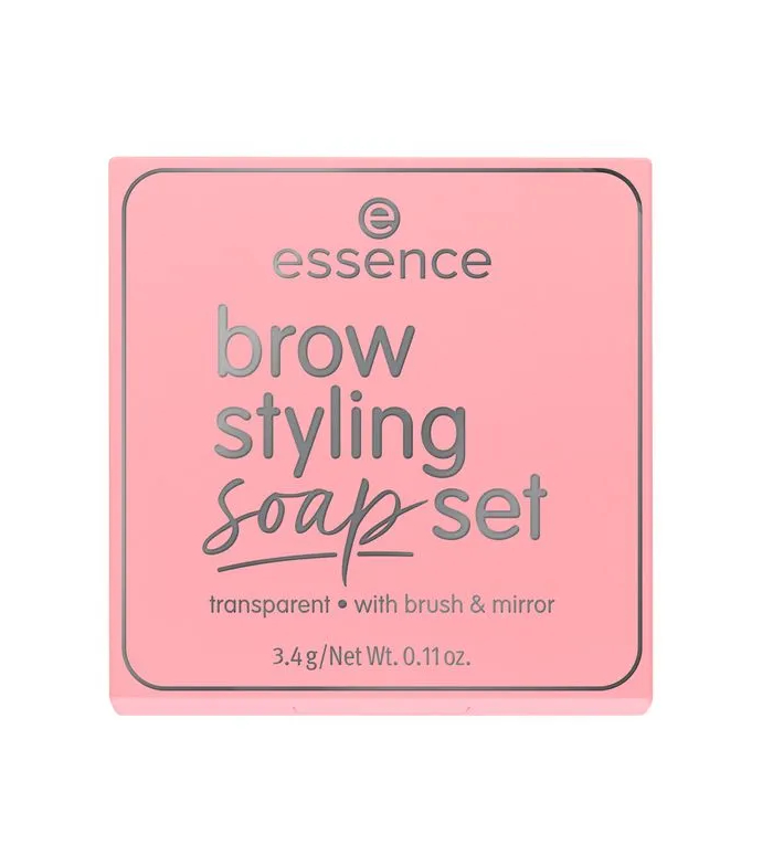 Набор для укладки бровей essence brow styling soap set мыло для фиксации и щеточка