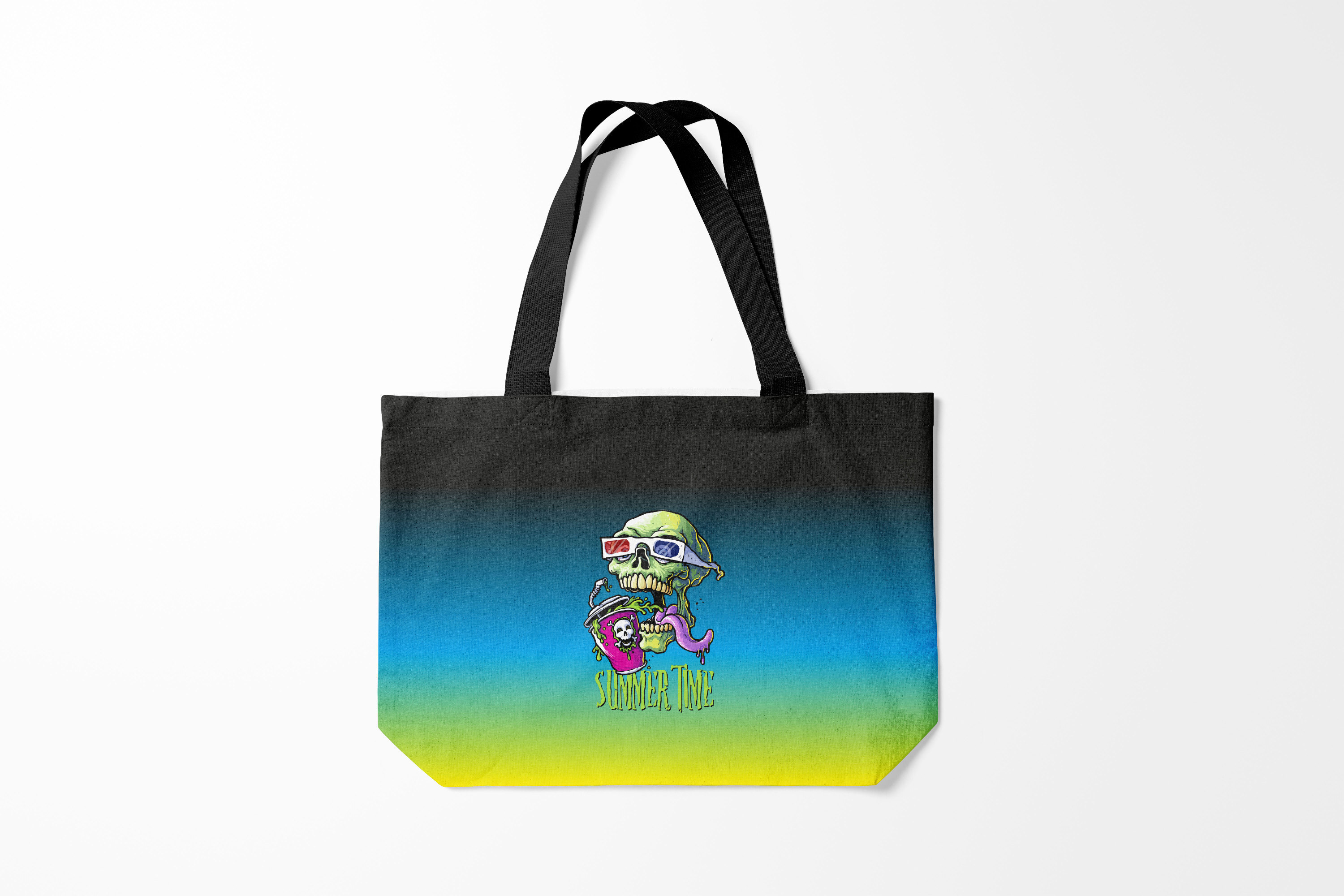

Сумка шoппер унисекс Burnettie Разные Cool skull, разноцветный, Разные Cool skull