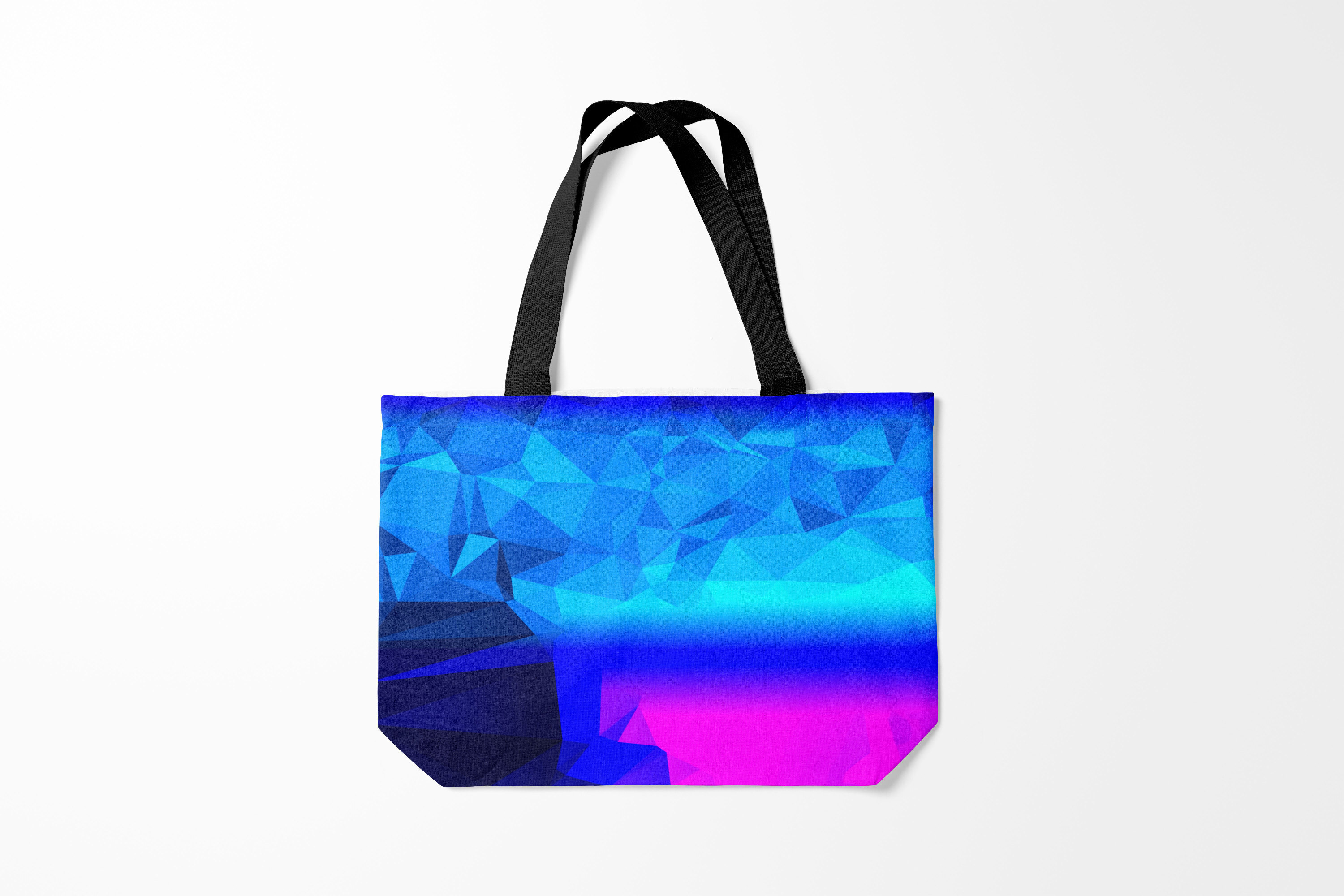 

Сумка шoппер унисекс Burnettie Разные ABSTRACT NEON, синий, Разные ABSTRACT NEON
