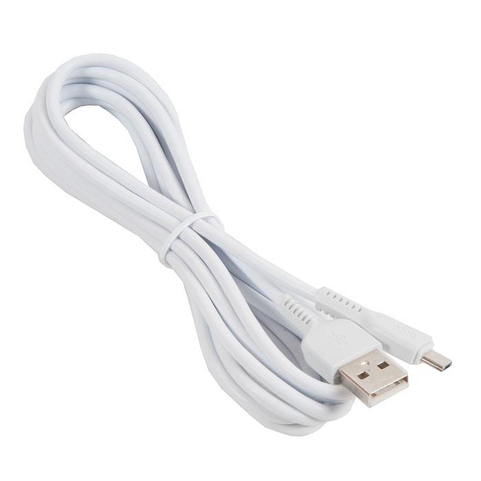 Кабель USB Hoco X20 Flash для Micro USB, 2.0А, длина 2.0м, белый