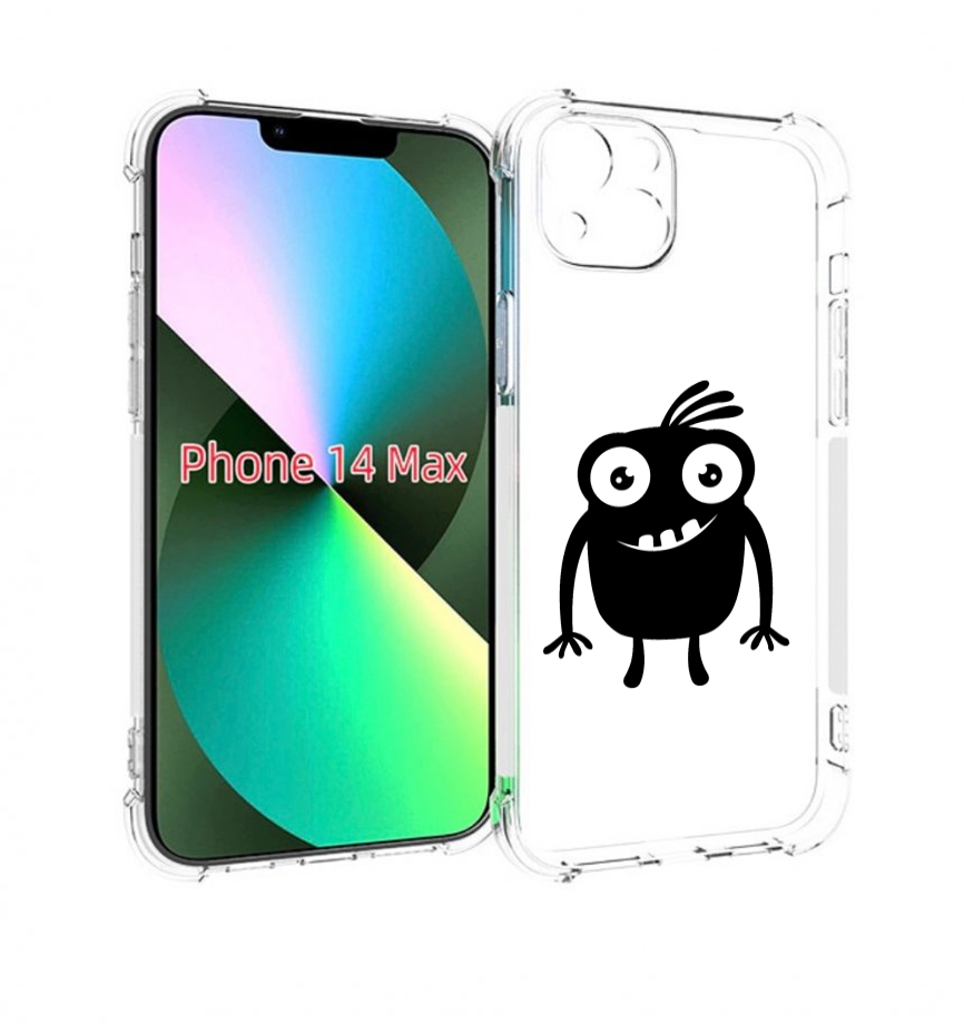 

Чехол MyPads Масяня для iPhone 14 Plus (6.7), Прозрачный, Tocco