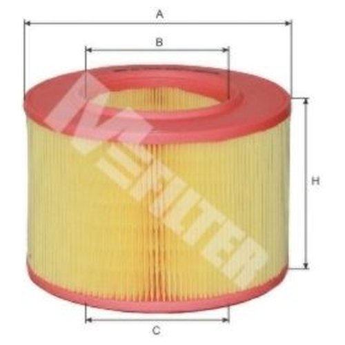 фото Фильтр воздушный mfilter a277 для renault 19 i,ii, 21, laguna i, megane i