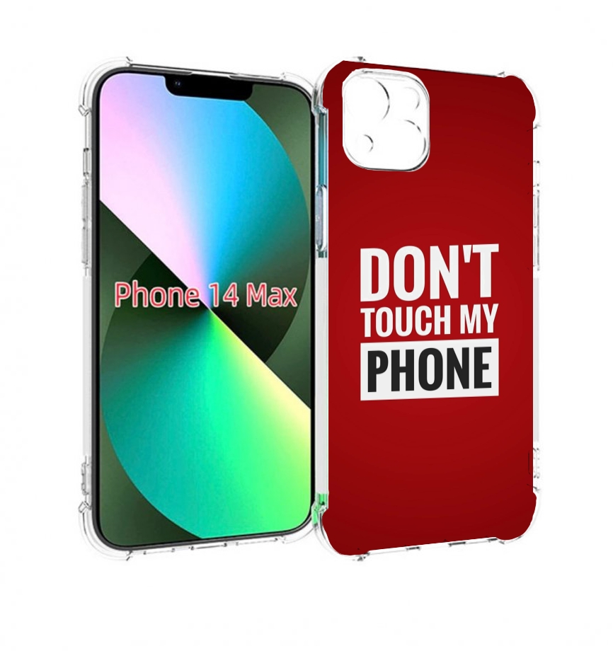 

Чехол MyPads Мой-телефон для iPhone 14 Plus (6.7), Прозрачный, Tocco