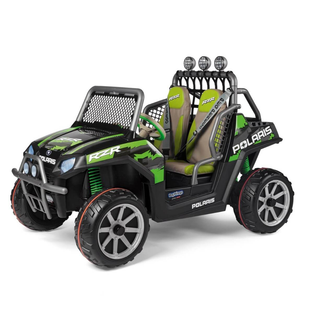 фото Детский электромобиль peg-perego polaris ranger rzr green shadow 2019