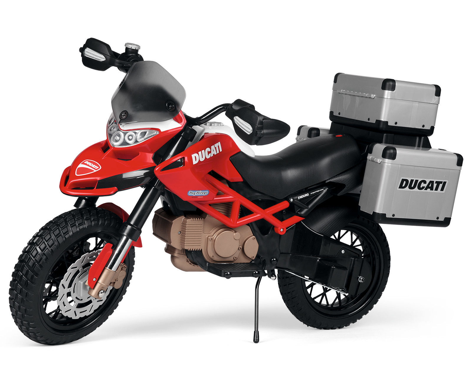 Детский электромотоцикл Peg-Perego Ducati Enduro велосипед детский трехколесный qplay enduro красный