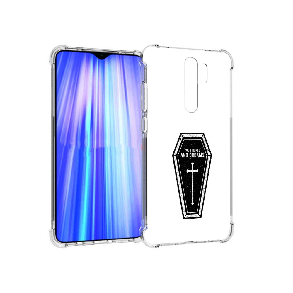 

Чехол MyPads Tocco для Xiaomi Redmi Note 8 Pro гроб с мечтами (PT135544.276.299), Прозрачный, Tocco