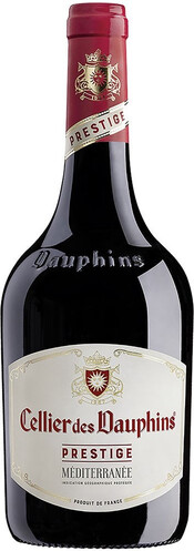 

Вино Cellier des Dauphins, "Prestige" Rouge, Mediterranee IGP, 0,75 л