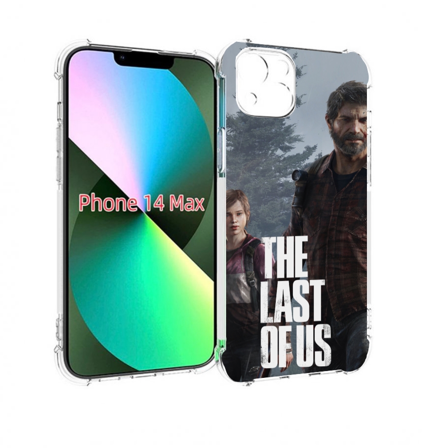 

Чехол MyPads Одни из нас Джоэл и Элли для iPhone 14 Plus (6.7), Прозрачный, Tocco